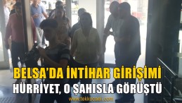 Belsa Plaza’da İntihar Girişimi