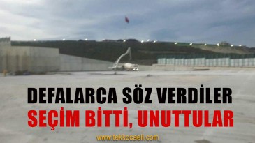 Söz Vermiştiniz, Hani Kömürcüler OSB Kalkacaktı