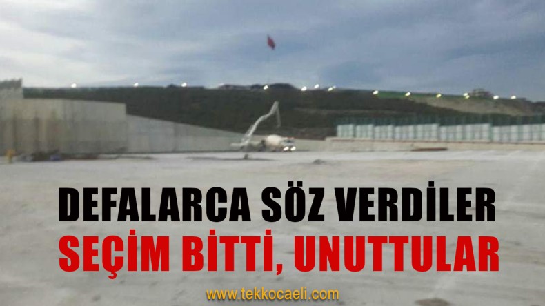 Söz Vermiştiniz, Hani Kömürcüler OSB Kalkacaktı