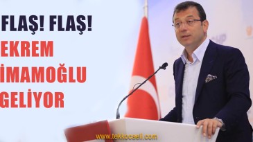 Ekrem İmamoğlu İzmit’e Geliyor