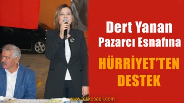Pazarcı Esnafının Sorunlarını Dinledi