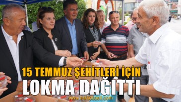 Başkan Hürriyet 15 Temmuz Şehitlerini Andı