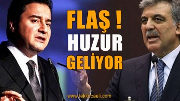 Flaş Gelişme! ‘Huzur’ Geliyor
