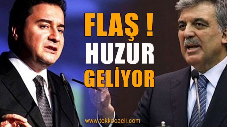 Flaş Gelişme! ‘Huzur’ Geliyor