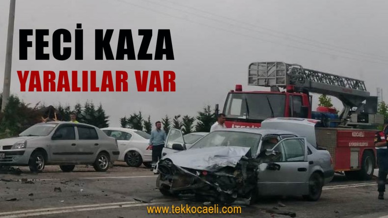 Kandıra Yolunda Kaza; Yaralılar Var
