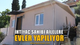 İhtiyaç Sahibi Vatandaşlara Ev Yapılıyor