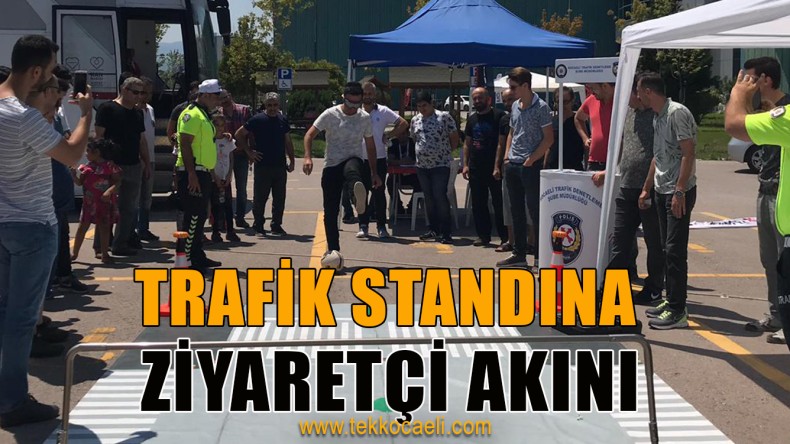 İnterteks Fuarında Trafik Güvenliği Bilgilendirmesi Yapıldı