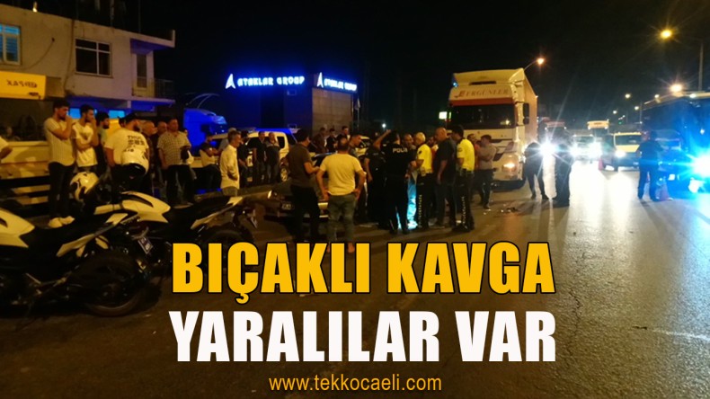 Kaza Sonrası Kavga; Yaralılar Var