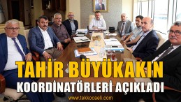 Büyükşehir’de Koordinatörler Belli Oldu