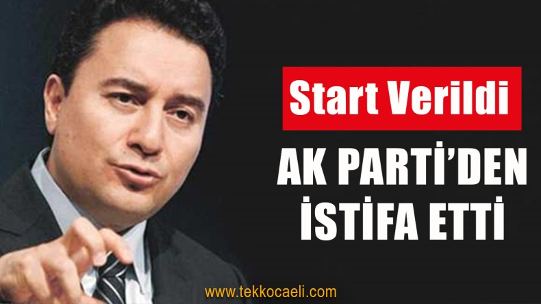 Ve Ak Parti’den İstifa Etti
