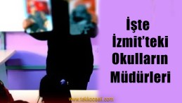 Okul Müdürlerinin Yerleri Değişti