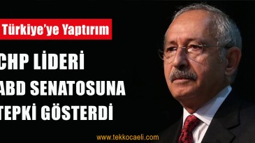 Türkiye’ye Yaptırım Uygulansın Talebine Sert Tepki