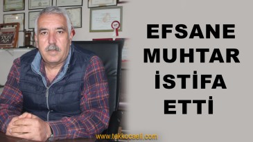 Tuncay Aşkın İstifa Etti