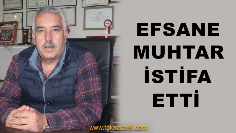 Tuncay Aşkın İstifa Etti