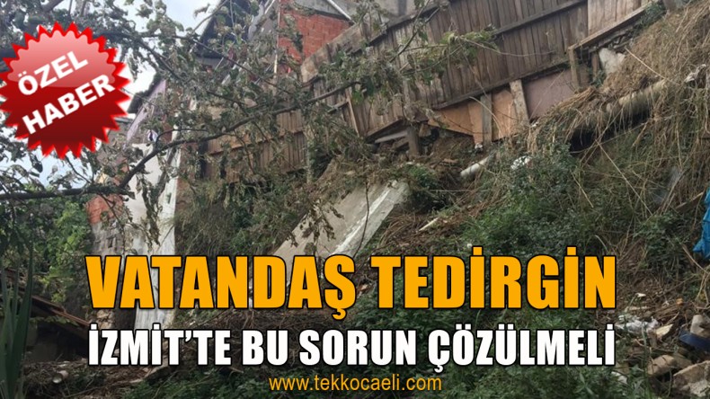 İzmit Terzibayırı’nda Bu Sorun Çözüm Bekliyor