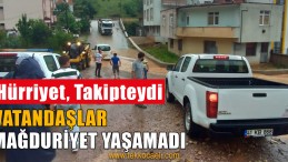 Şiddetli Yağışa Rağmen, Vatandaşlara Mağduriyet Yaşatmadı