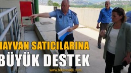 Başkan Hürriyet, Hayvan Pazarını İnceledi