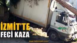 İzmit Santral Yokuşunda Kaza