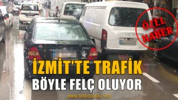 İzmit’in Göbeğinde Böyle Araç mı Parkedilir?