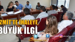 İzmit Belediyesi’nin İhalesine Yoğun İlgi