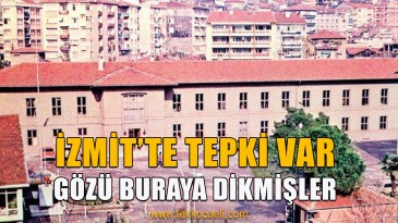 Şimdi de Gözü Sanat Okulunun Binasına Diktiler