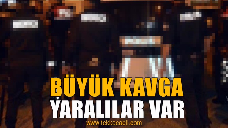 İki Grup Birbirine Girdi