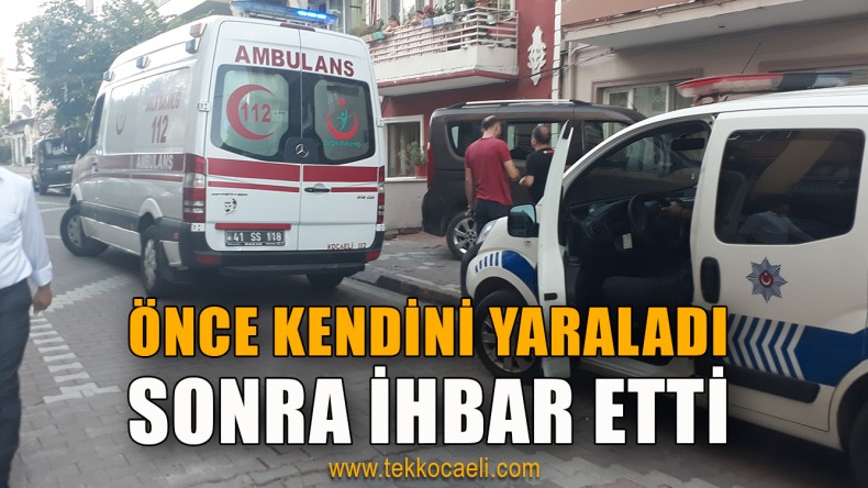 Kendini Yaraladıktan Sonra 112 Acil’i Aradı