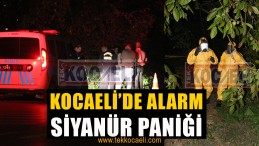 Kocaeli’de Siyanür Paniği