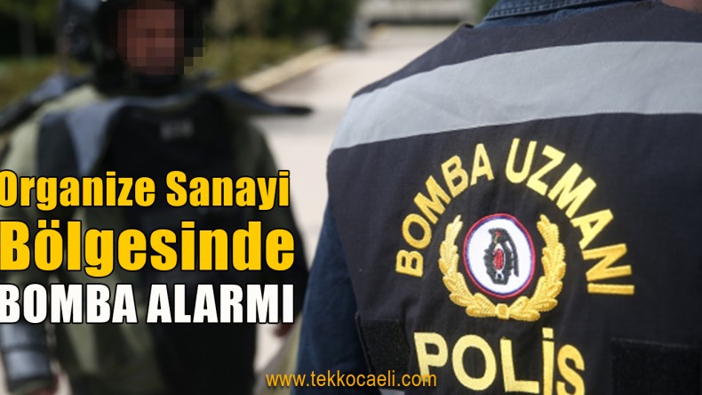 Gebze’de Bomba Alarmı