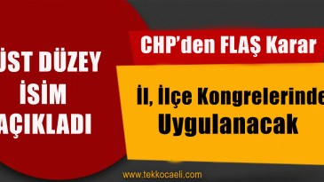 CHP, Parti Örgütü Yenilenmeye Gidiyor