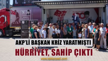 Cumhuriyet TIR’ı İzmit’te