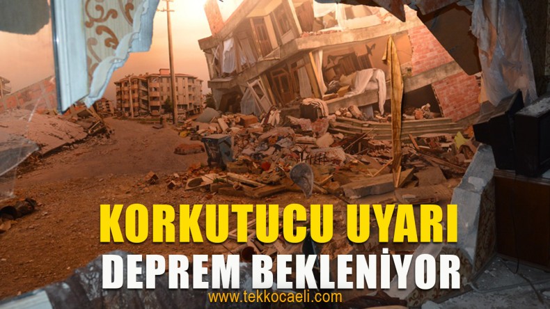 İzmit’te Deprem Uyarısı