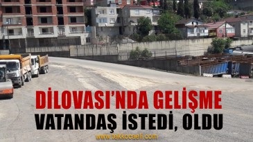 Dilovası’ndaki TIR Parkı Eski Güzergahına Alındı