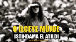 Başkan, Nihayet İstihdama El Attı