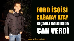 21 Yaşındaki Çağatay Atay, Bıçaklanarak Öldürüldü