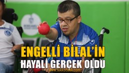 Engelli Bilal’in Spor Yapma Hayali Gerçek Oldu