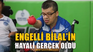 Engelli Bilal’in Spor Yapma Hayali Gerçek Oldu