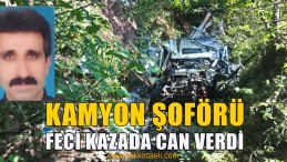 Kamyon Viyadükten Aşağıya Uçtu; 1 Ölü