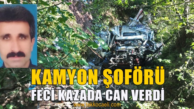 Kamyon Viyadükten Aşağıya Uçtu; 1 Ölü