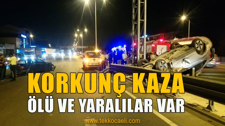 Kartepe’de Kaza; Ölü ve Yaralılar Var