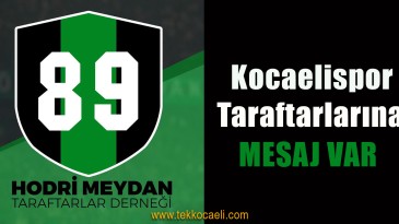 Sakaryaspor Maçına Gidecek Taraftarlara Uyarı