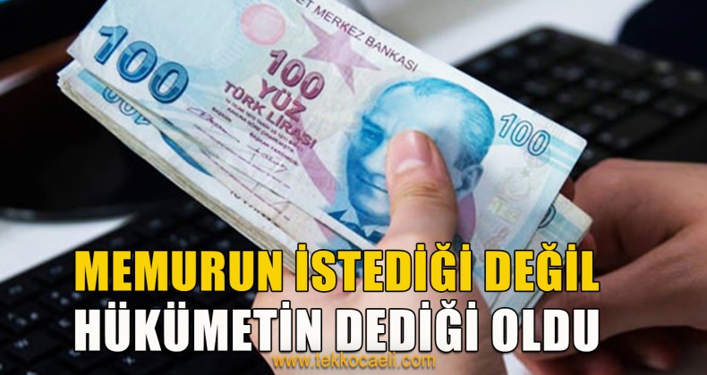 Memur Zammı Belli Oldu