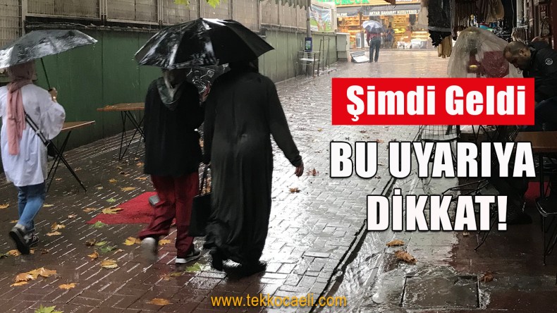 Meteoroloji’den Uyarı