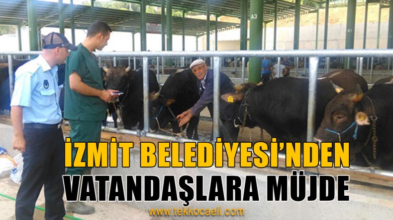 Burası İzmit, Kurban Pazarına Ulaşım Ücretsiz