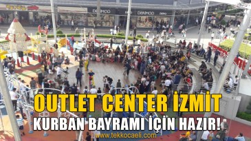 Outlet Center İzmit’te Bayram Bir Başka Güzel
