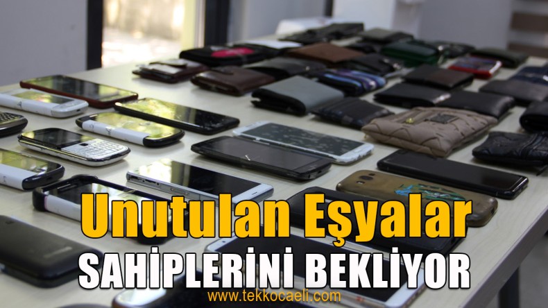 Tramvayda, Otobüste Eşya Unutanlar DİKKAT!