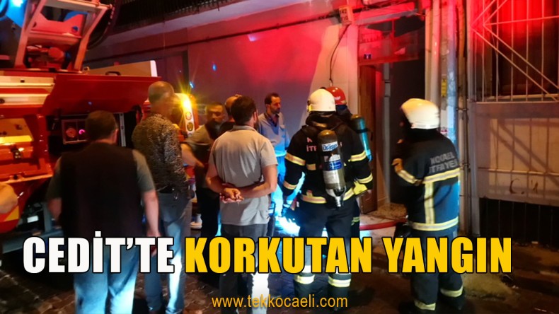 İzmit Cedit’te Yangın