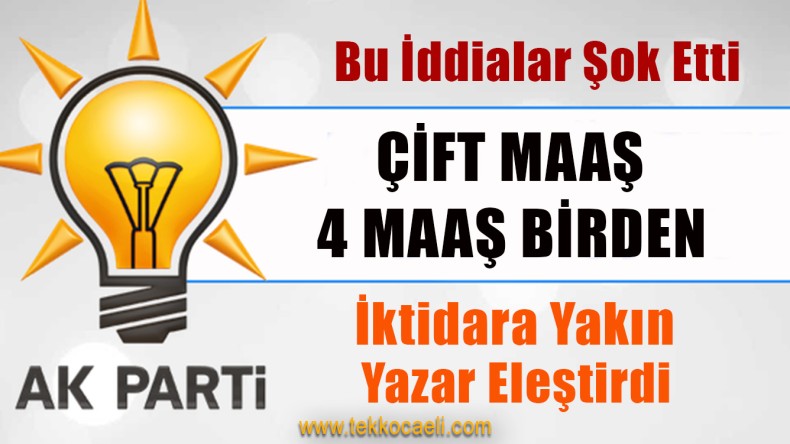 İktidara Yakın Yazar da AKP’yi Eleştirdi