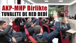 CHP Verdi Diye, Tuvalet Teklifini Bile Reddettiler