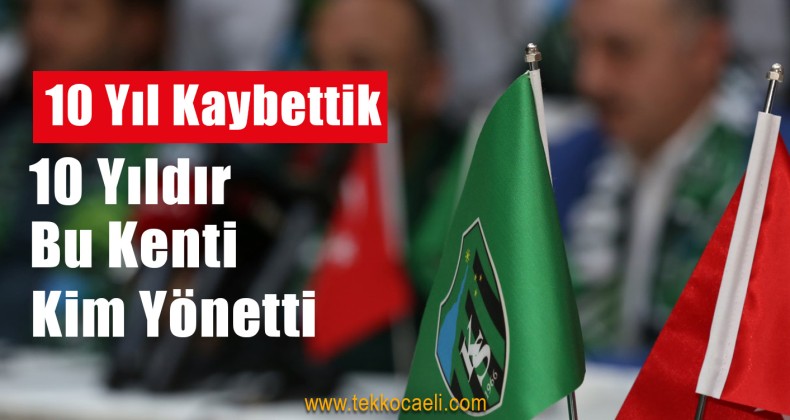 10 Yıl Sonra Kocaelispor’da Transfer Yasağı Kalktı